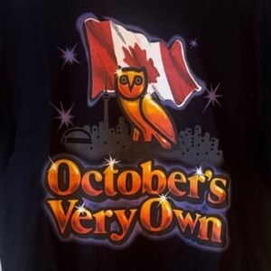 OVO Tee with Canadian flag- Large